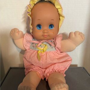 Vintage Magic Nursery Baby with Original Outfit Brown Hair/Blue Eyes